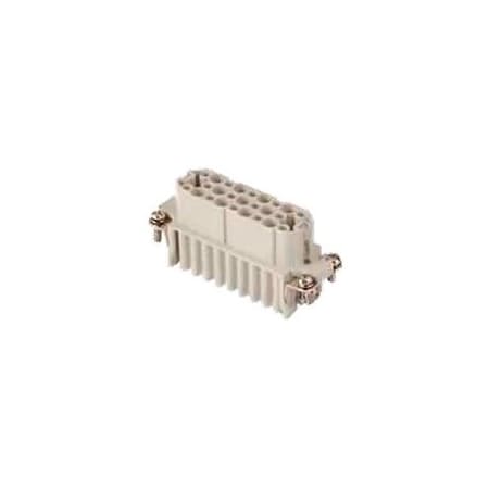 Molex Crimp Wire Connector, Gray, Polycarbonate Insulation, 250 V, 10 A 7125.4012.0